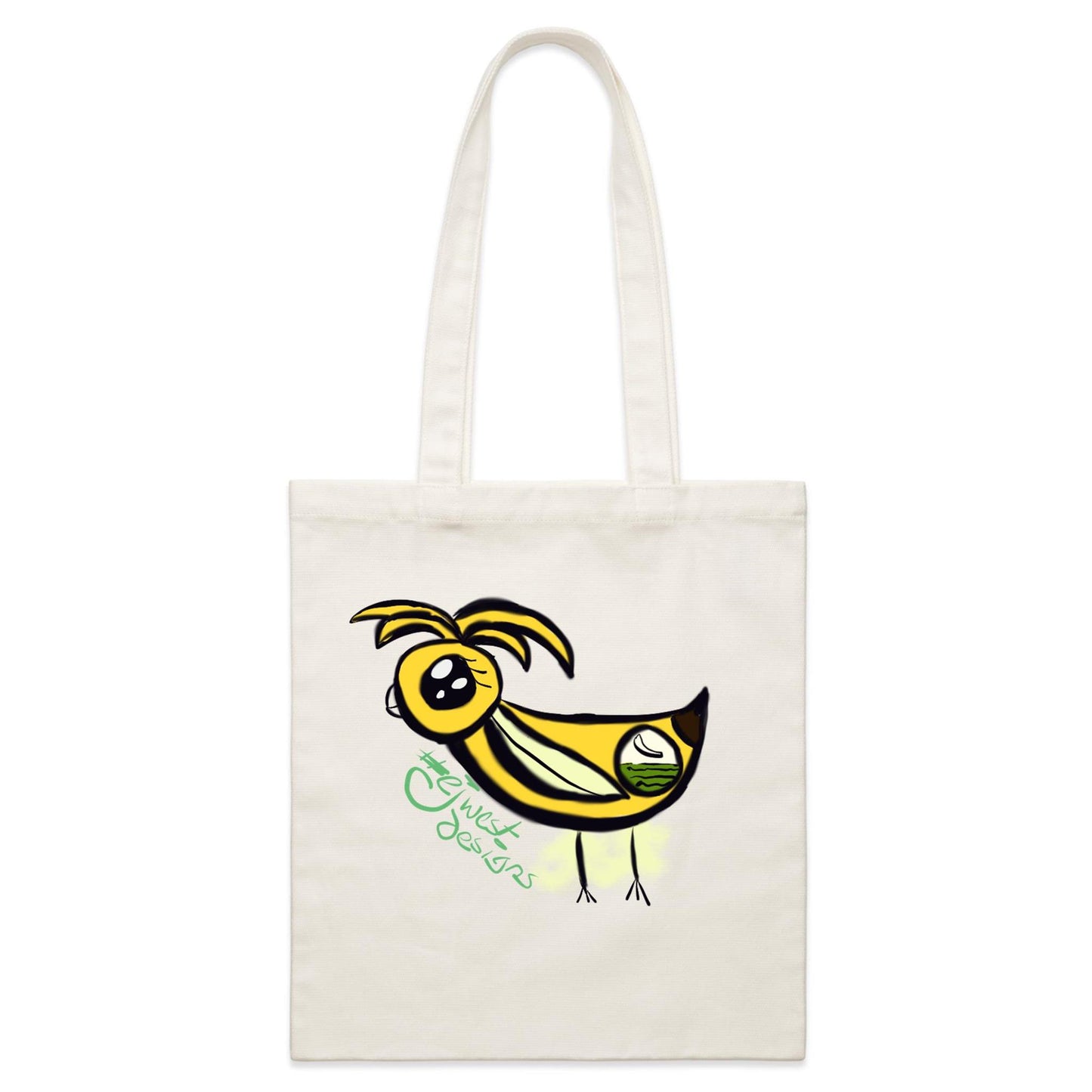 EJWEST DESIGNS - BANANANNANANAAAAAAA - Parcel Canvas Tote Bag