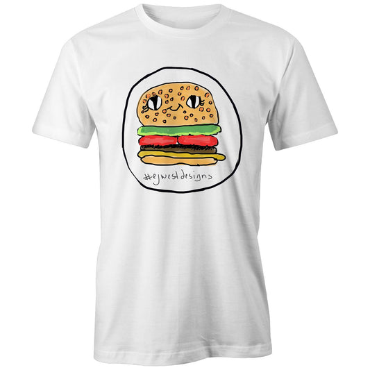 Classic Tee- “ the burger came to life” by EJ WEST DESIGNS