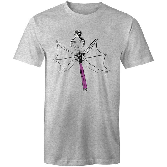 T-Shirt - “Girl with bat wings” by EJ West Designs