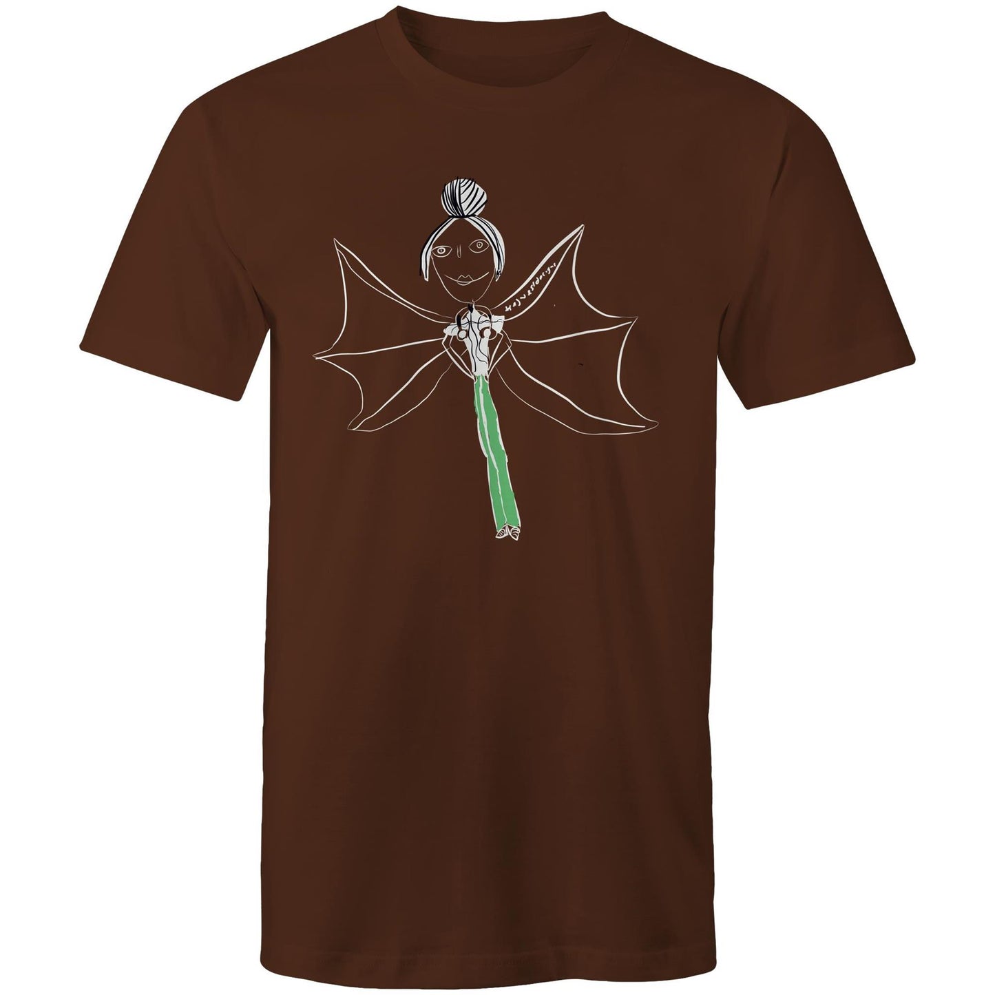 T-Shirt - “Girl with bat wings” by EJ West Designs