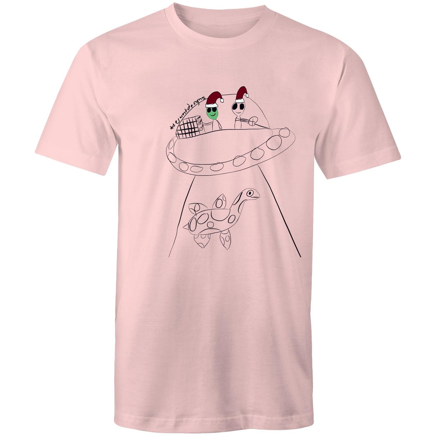 T-Shirt - Aliens stole Nessy - CHRISTMAS EDITION