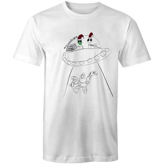 T-Shirt - Aliens stole Nessy - CHRISTMAS EDITION