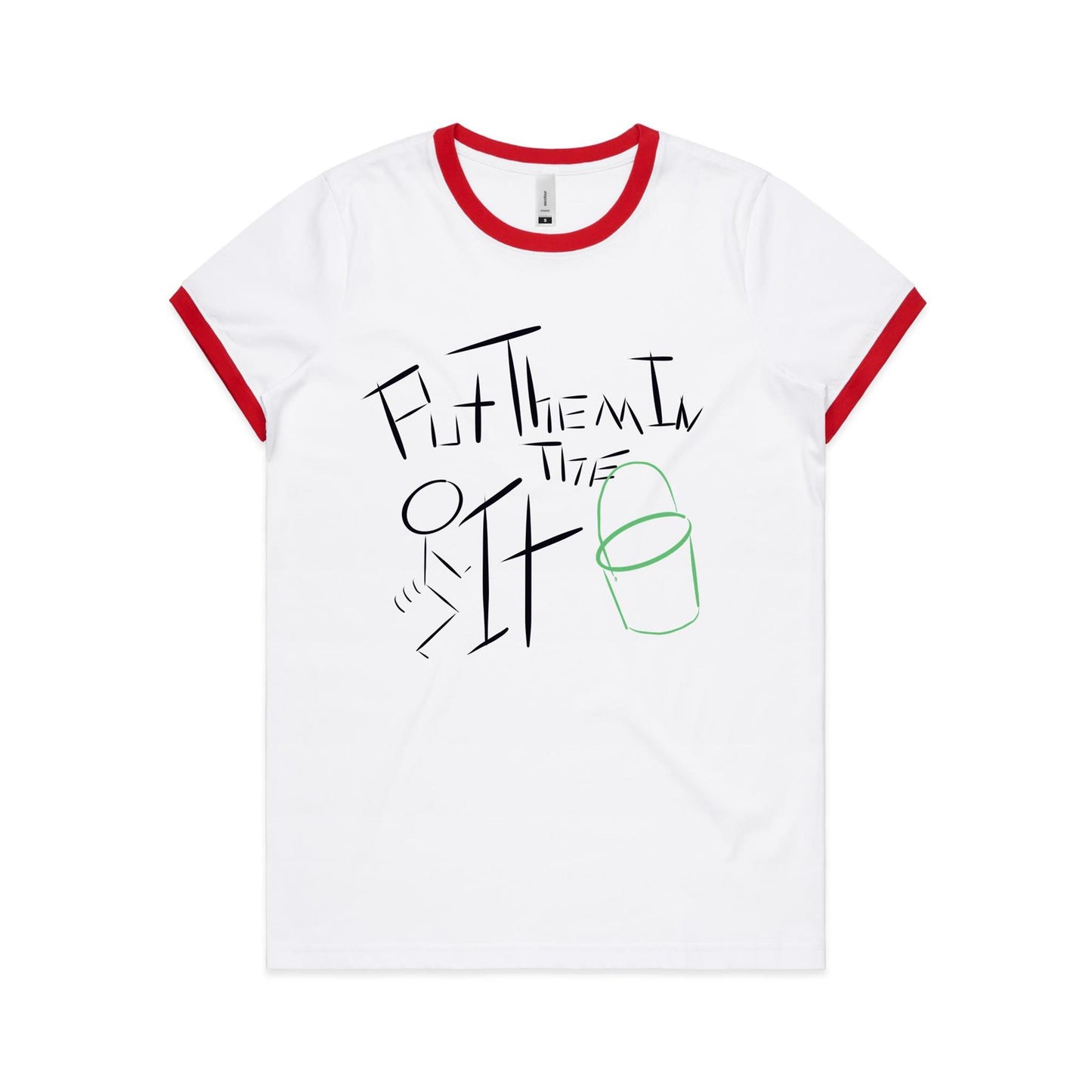 Fark it -  Women's Ringer Tee