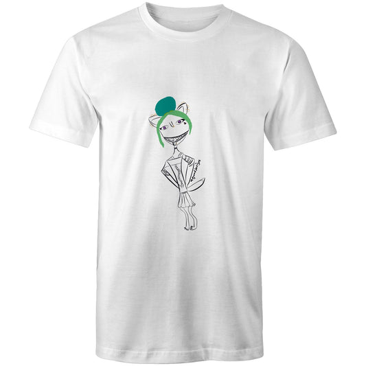T-Shirt - “drunk cat “ by EJ WEST DESIGNS
