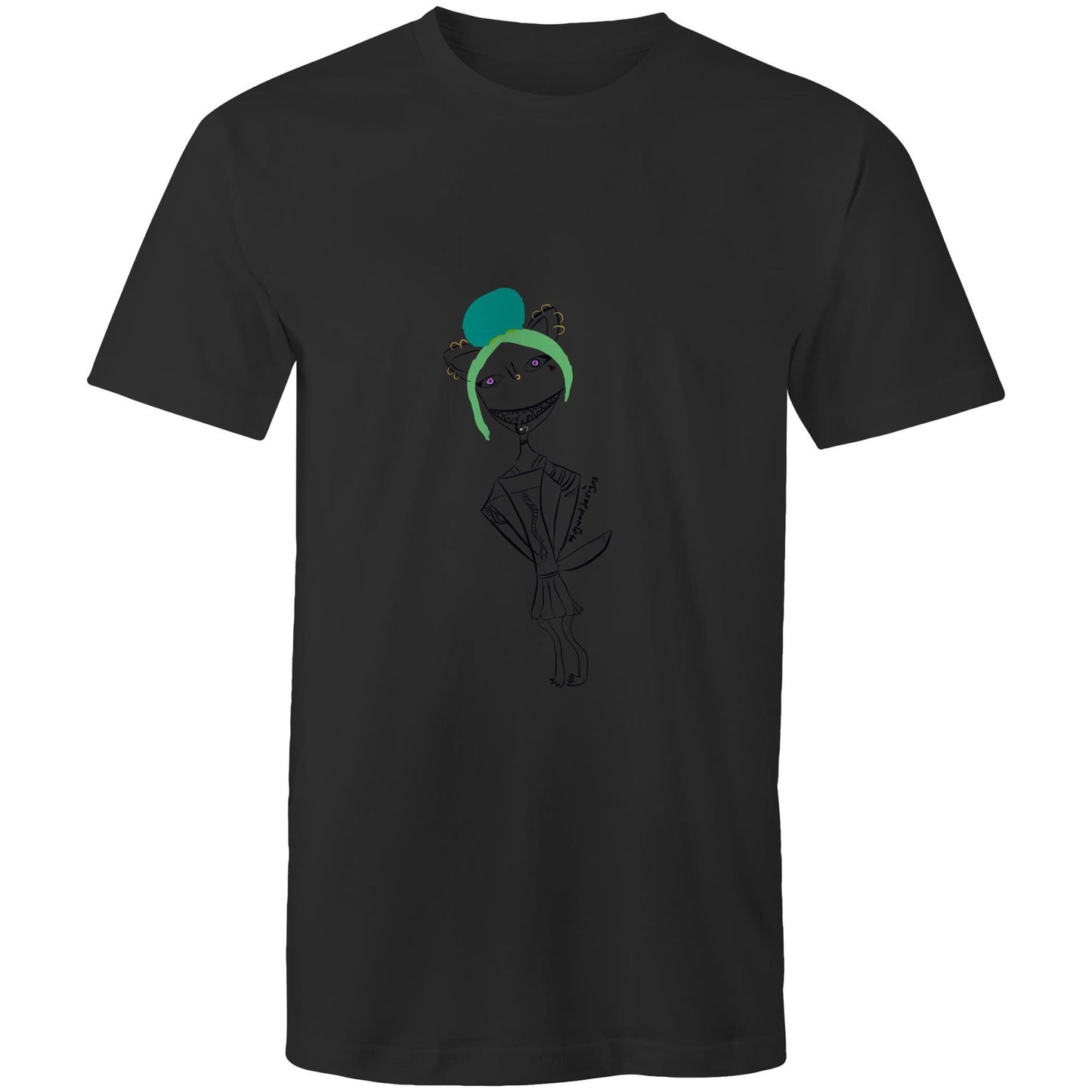 T-Shirt - “drunk cat “ by EJ WEST DESIGNS