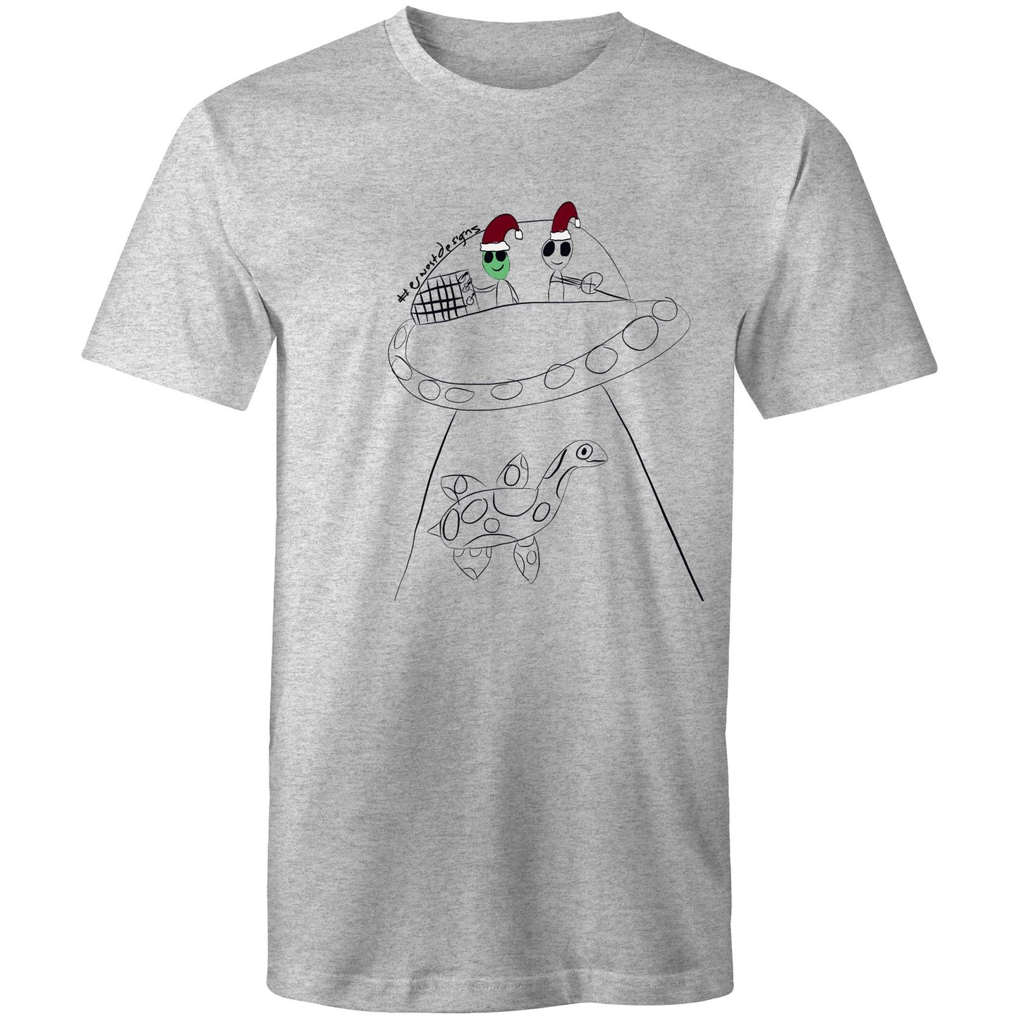 T-Shirt - Aliens stole Nessy - CHRISTMAS EDITION