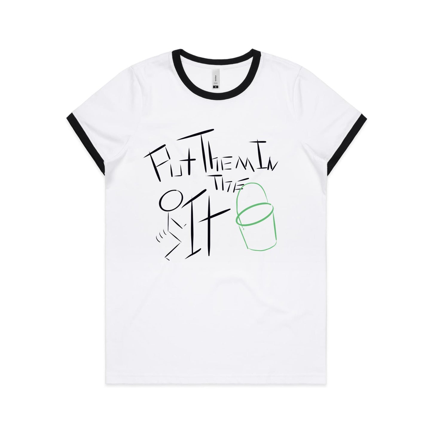 Fark it -  Women's Ringer Tee