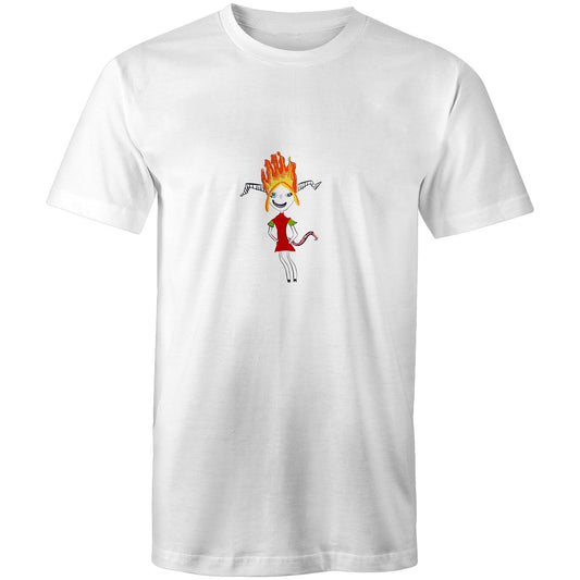 T-Shirt- “Fire Demon” by EJ WEST DESIGNS (no Halloween)