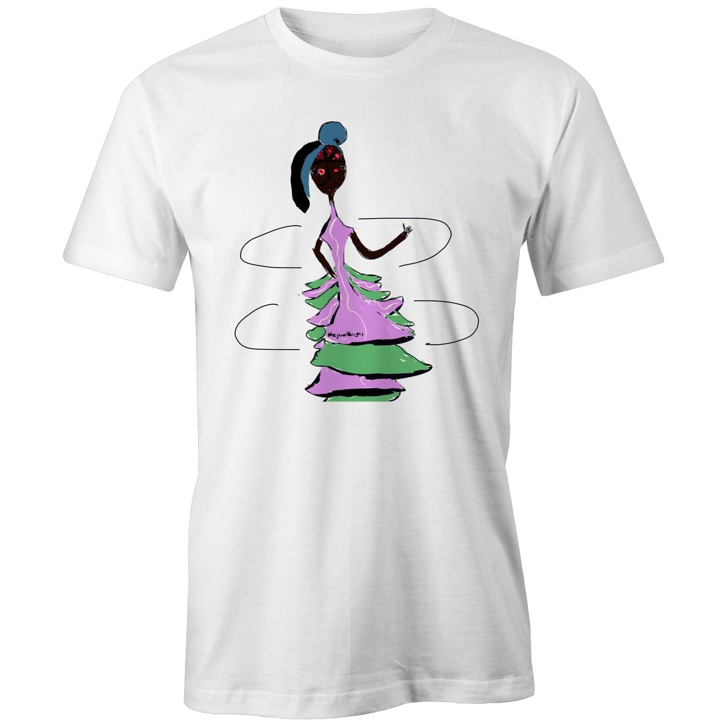 Classic Tee - “Spider goes to the ball” By EJ WEST DESIGNS