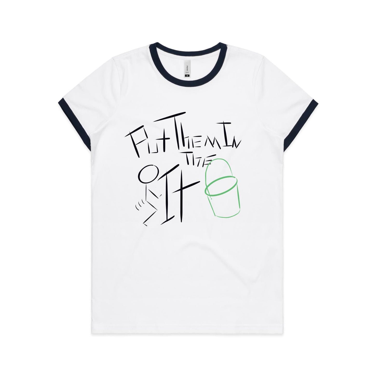 Fark it -  Women's Ringer Tee