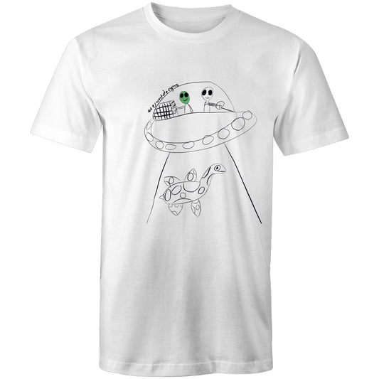 T-Shirt -“ Aliens that stole nessy “ by Ejwest designs