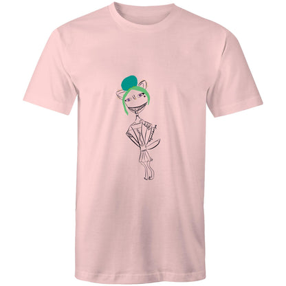 T-Shirt - “drunk cat “ by EJ WEST DESIGNS