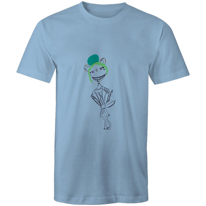T-Shirt - “drunk cat “ by EJ WEST DESIGNS