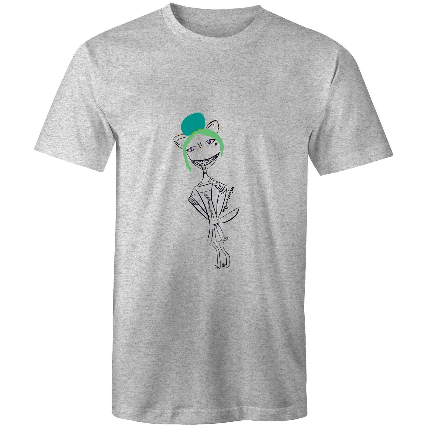 T-Shirt - “drunk cat “ by EJ WEST DESIGNS